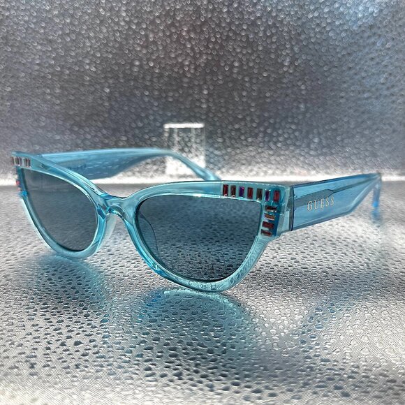 Guess GU7901 89V Turquoise/Other/ Blue Sunglasses Summer Style - Picture 4 of 14